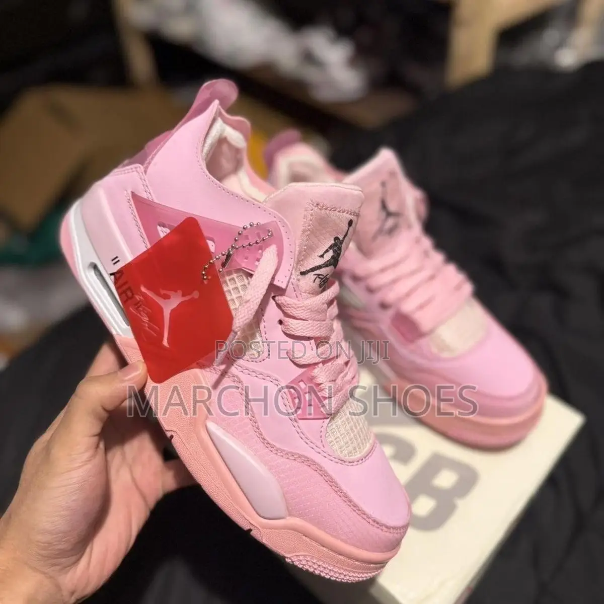 Off-White X Air Jordan 4 Retro “Pastel Pink”