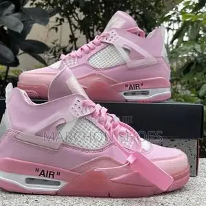 Off-White X Air Jordan 4 Retro “Pastel Pink”