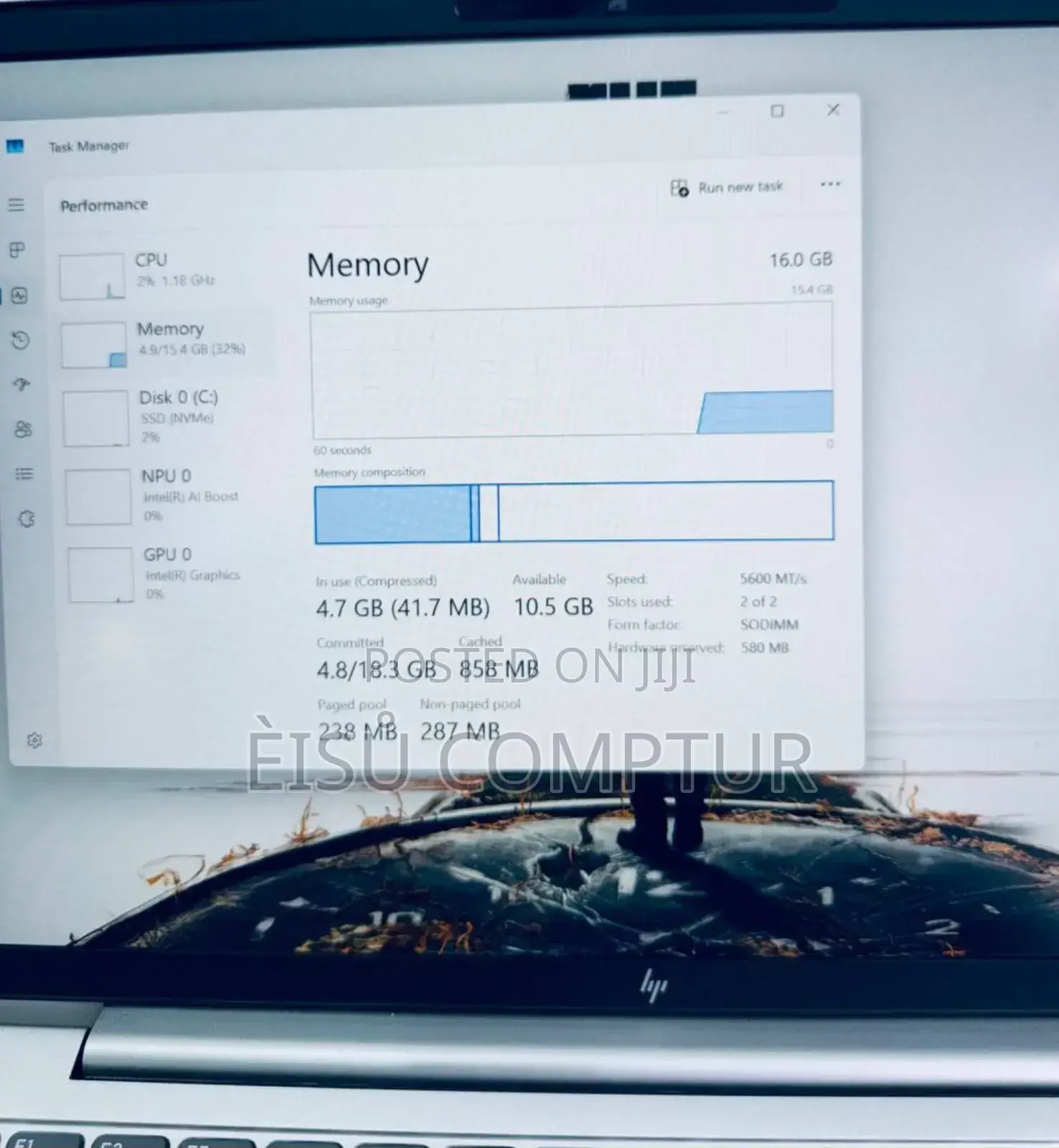 New Laptop HP EliteBook 840 16GB Intel Core Ultra 5 SSD 512GB