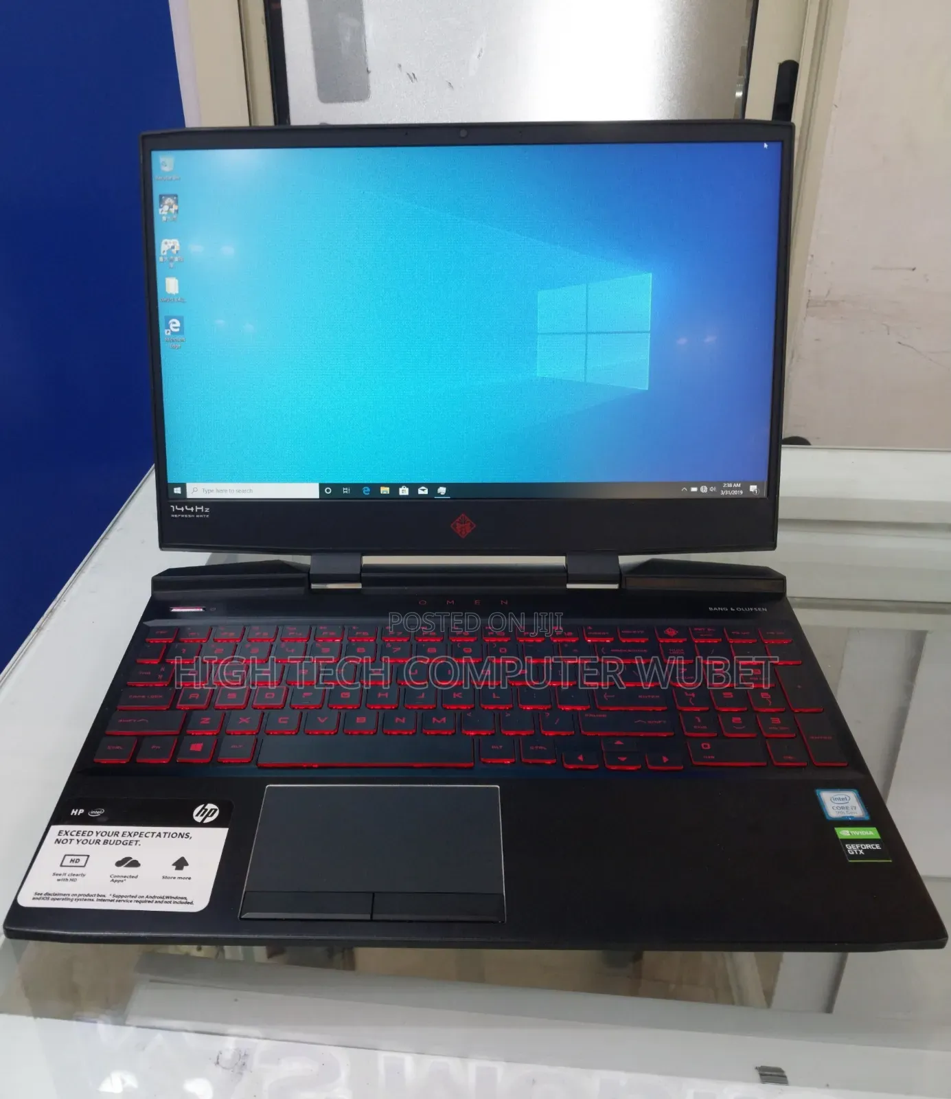 New Laptop HP Omen X 16GB Intel Core I7 SSD 512GB