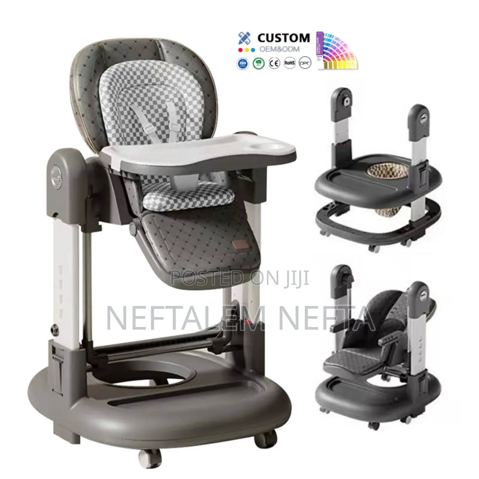 High Chair Baby Walker
