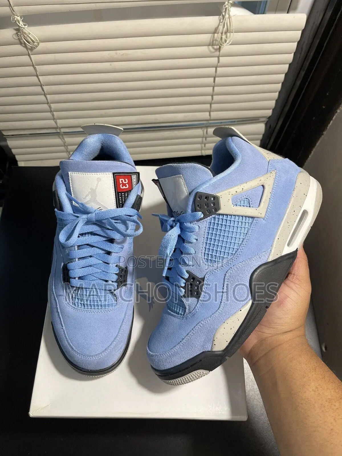 Nike Air Jordan 4 Retro “University Blue”