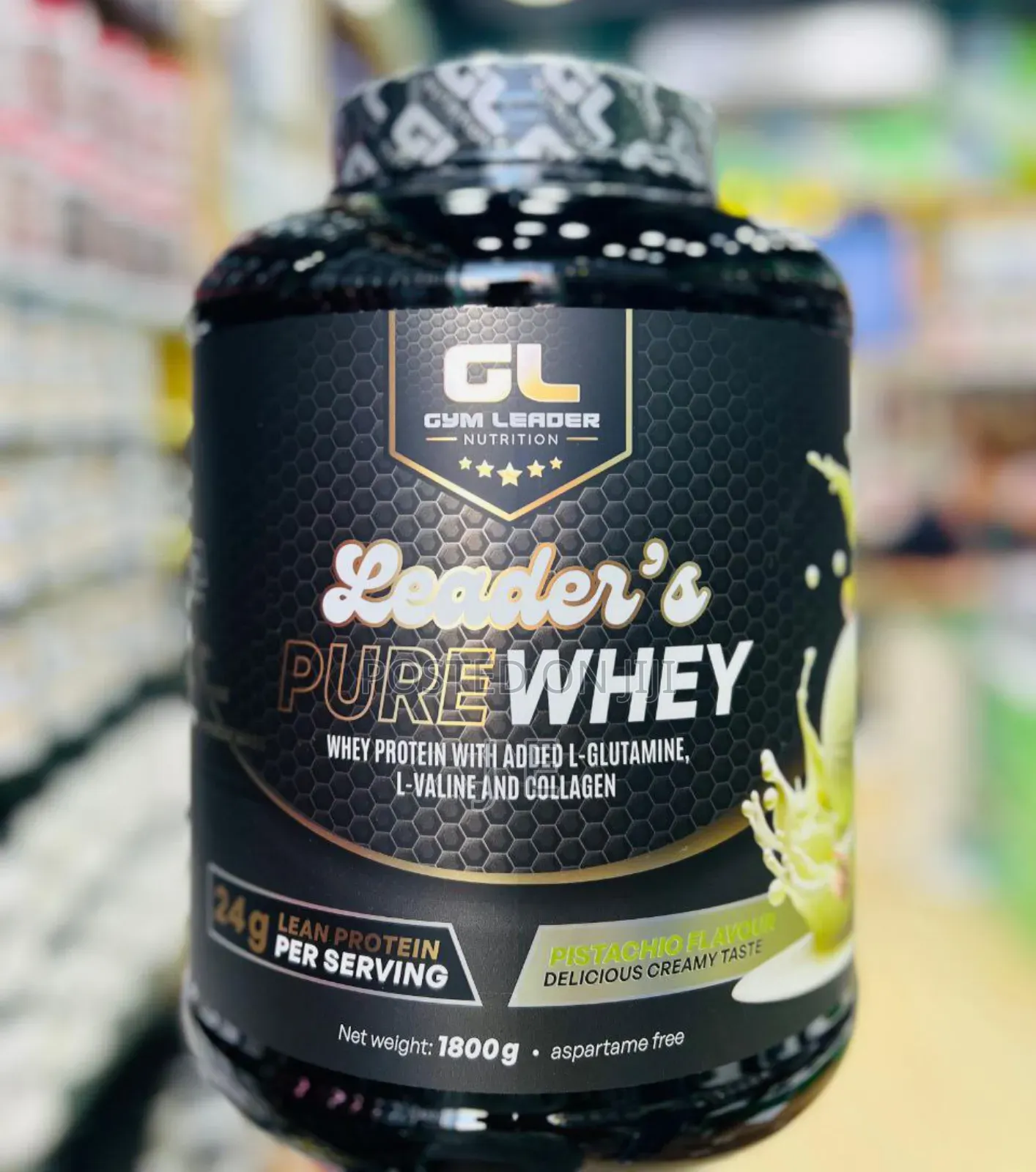 Gym Leader Pure Whey Protein 60 Serving