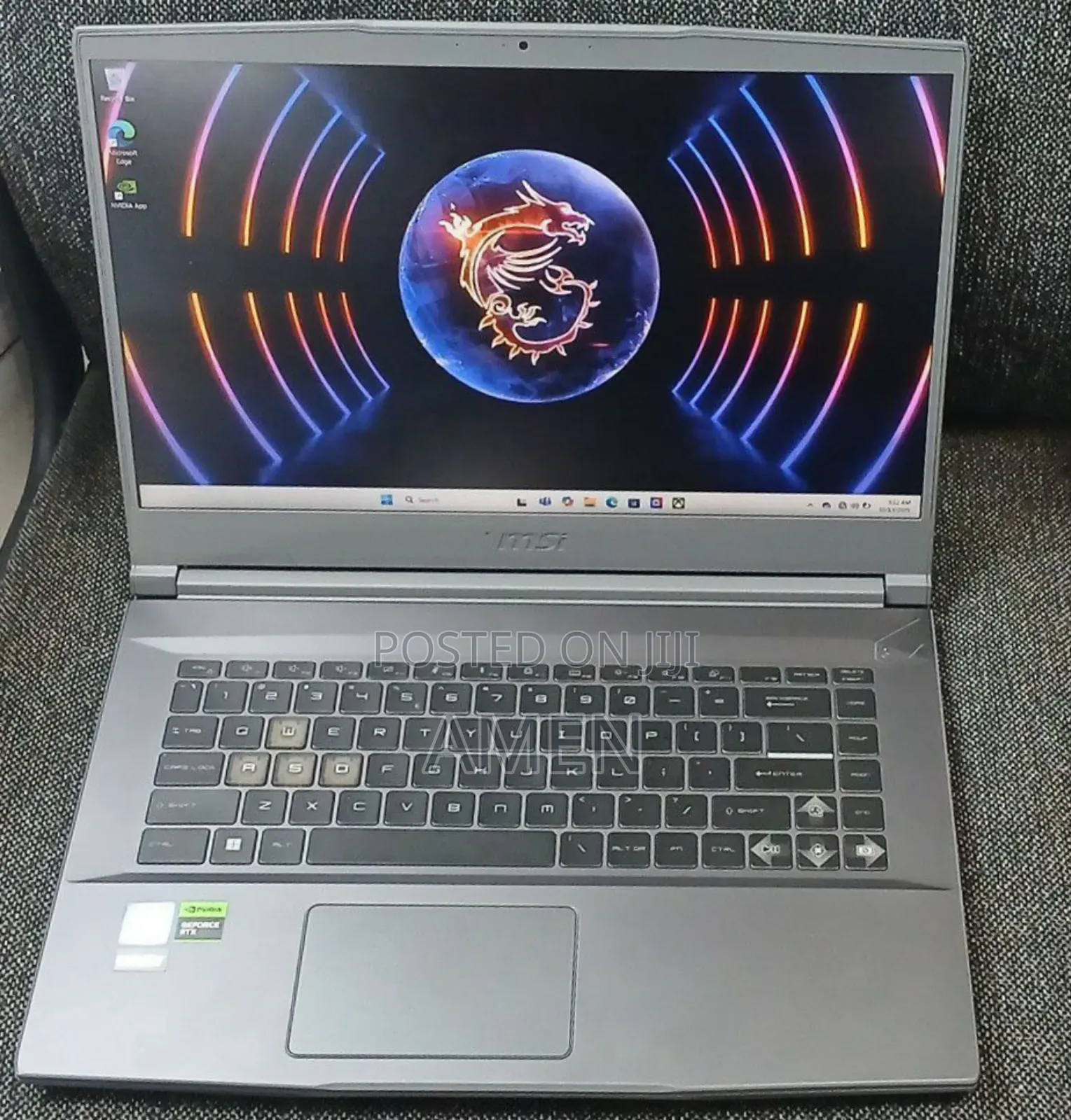 New Laptop MSI 16GB Intel Core I5 SSD 512GB