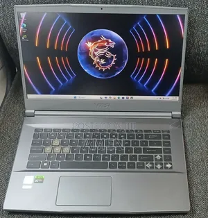 New Laptop MSI 16GB Intel Core I5 SSD 512GB