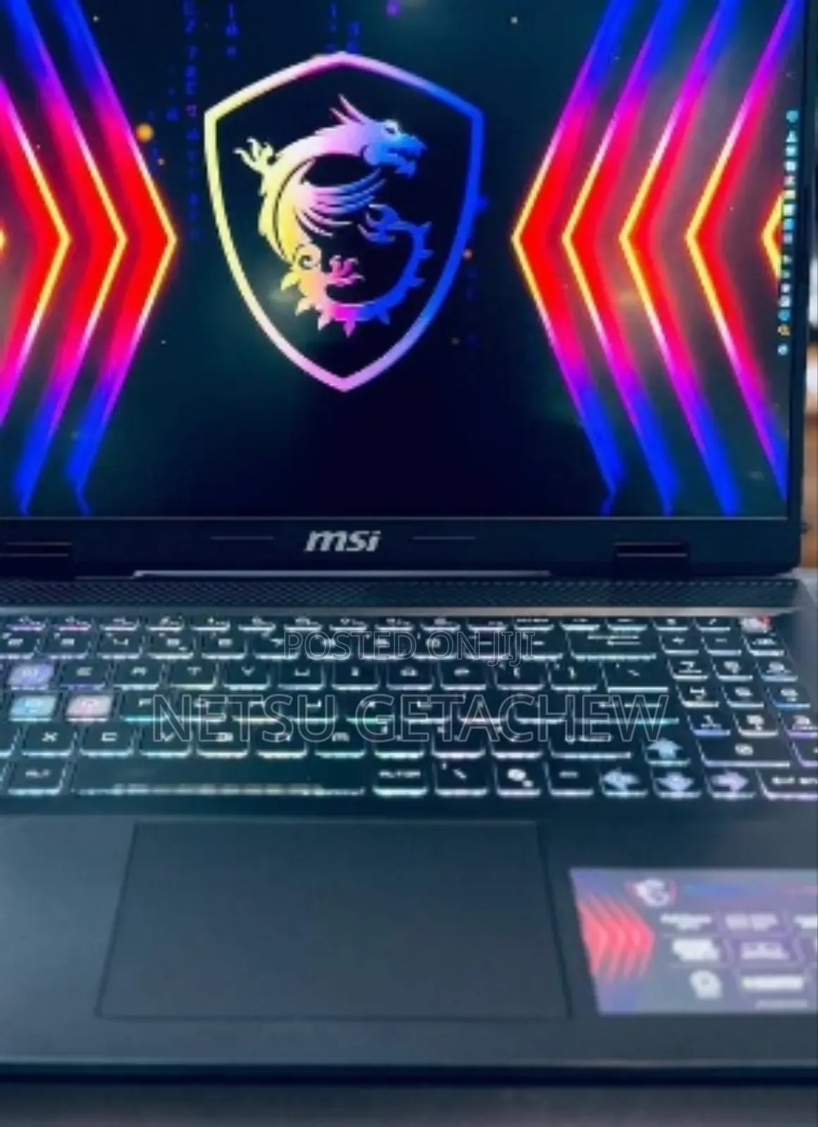 New Laptop MSI Crosshair 15 16GB Intel Core I7 SSD 1T