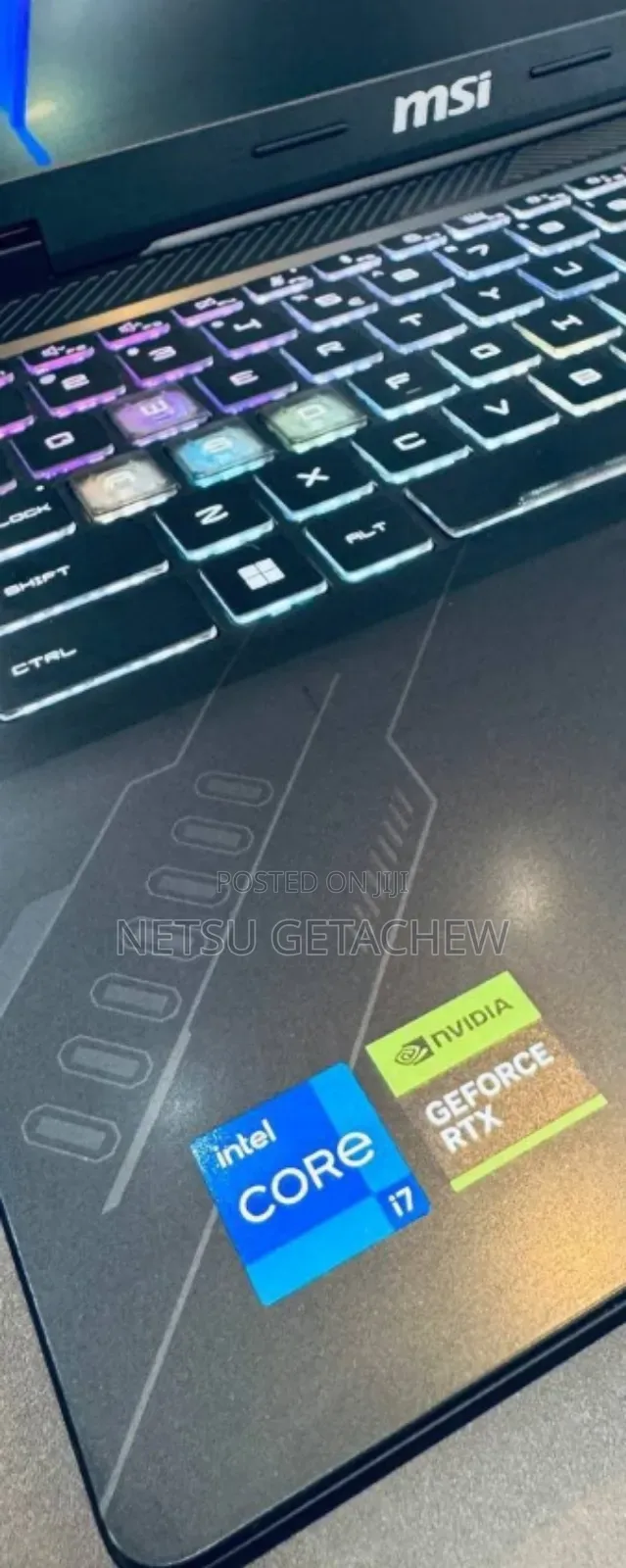 New Laptop MSI Crosshair 15 16GB Intel Core I7 SSD 1T