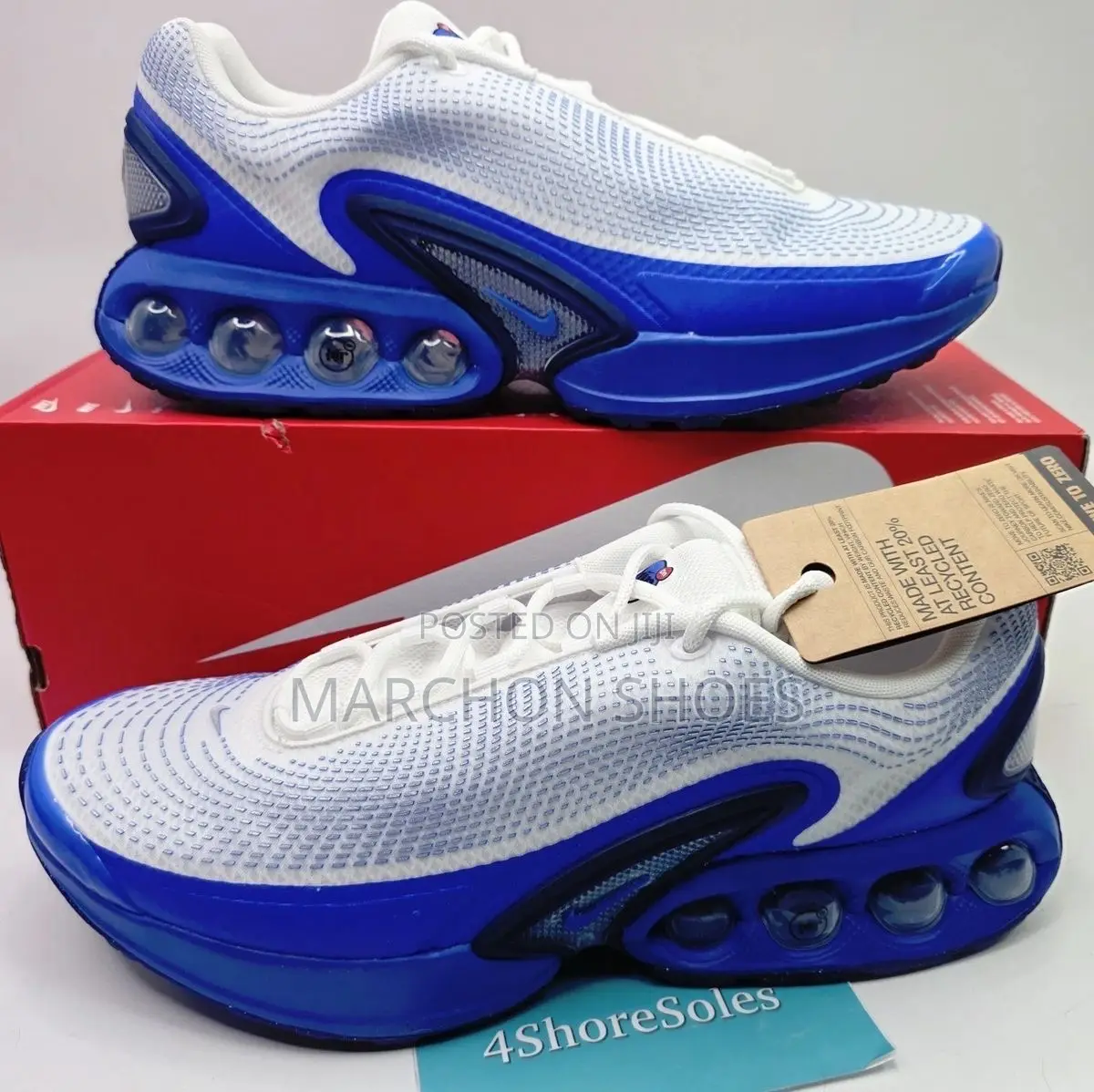 Nike Air Max Dn “White/Racer Blue”