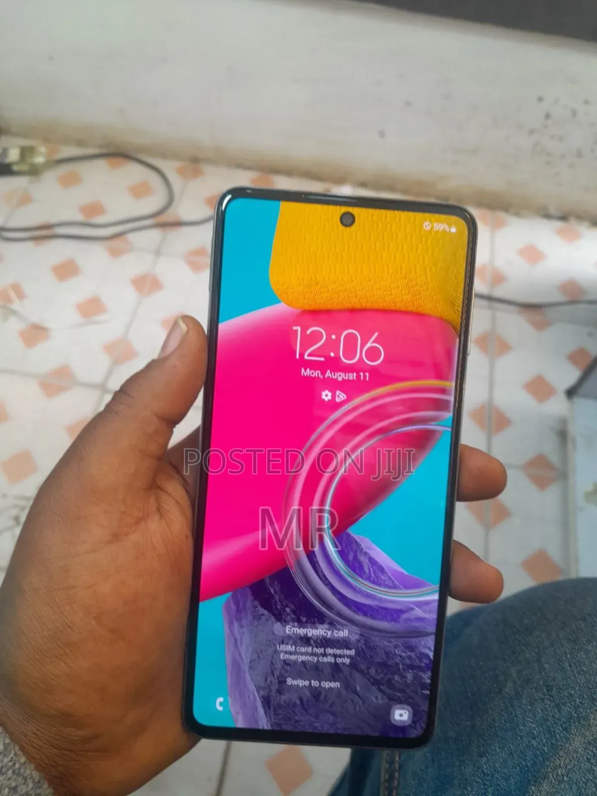 New Samsung Galaxy M53 128 GB White