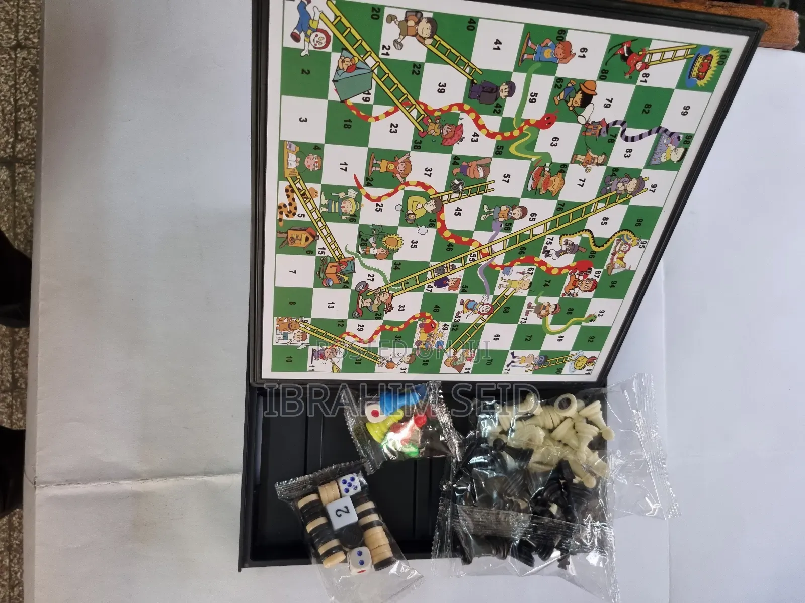 Board Game Set 4 in 1 by Ao Qing