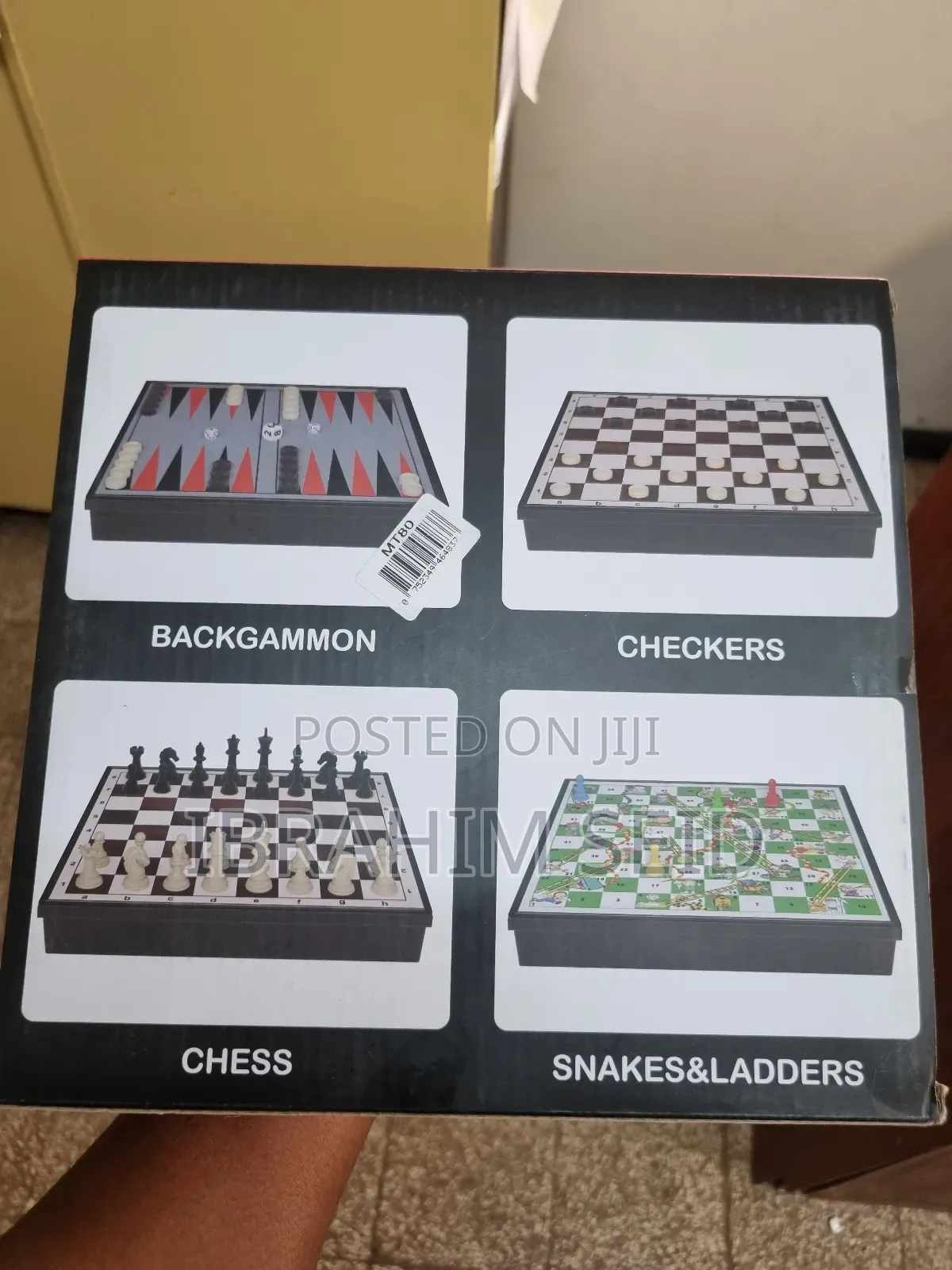 Board Game Set 4 in 1 by Ao Qing