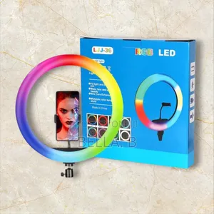 Photo - 14 Inch RGB Led Ring Light - Studio Lighting Made Simple