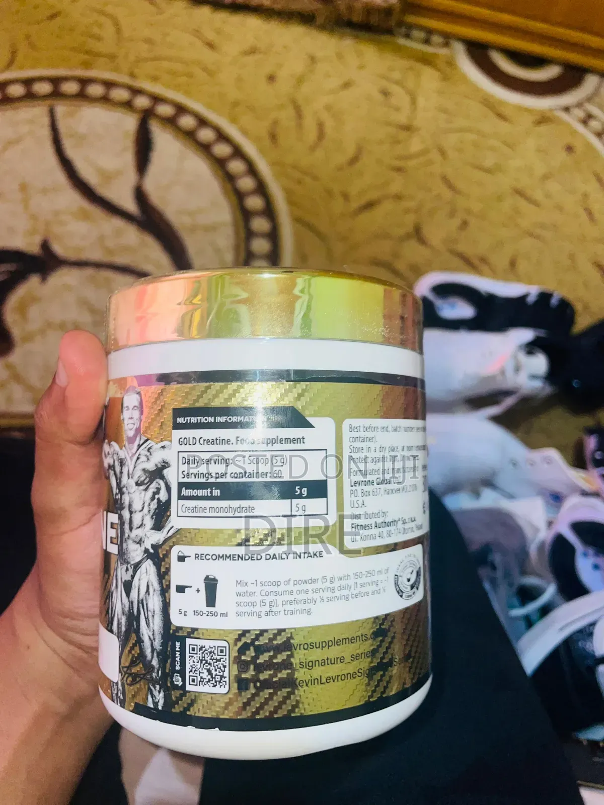 Kevin Levron Gold Creatine