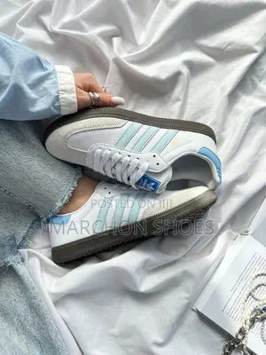 Adidas Samba Og White/Light Blue