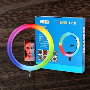 Photo - 14 Inch RGB Led Ring Light - Perfect Glow for Every Scene