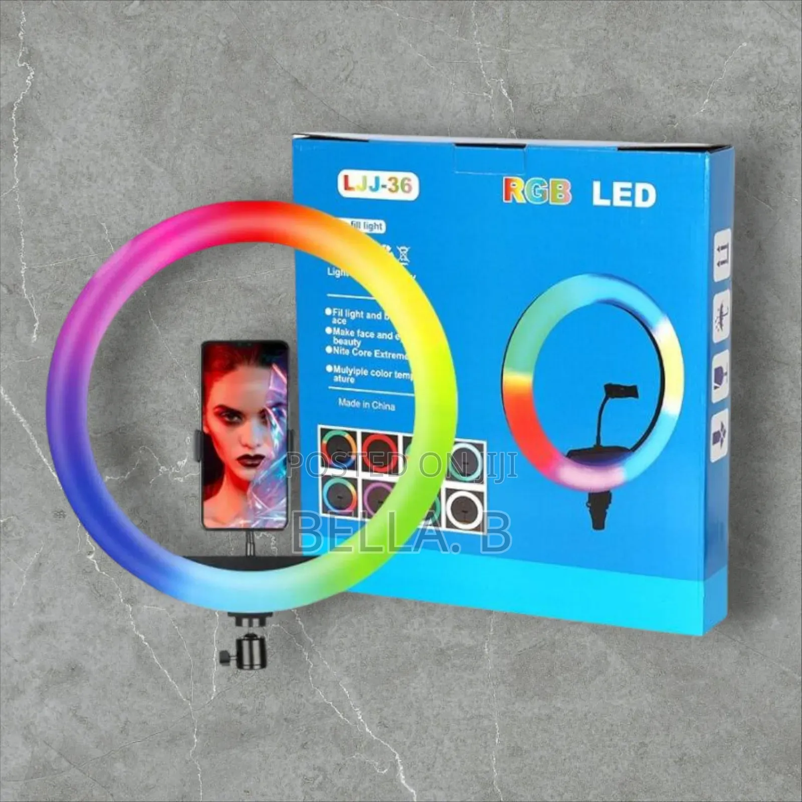 14 Inch RGB Led Ring Light - Shoot Like a Pro