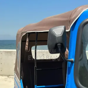 New Bajaj RE 2024 Blue