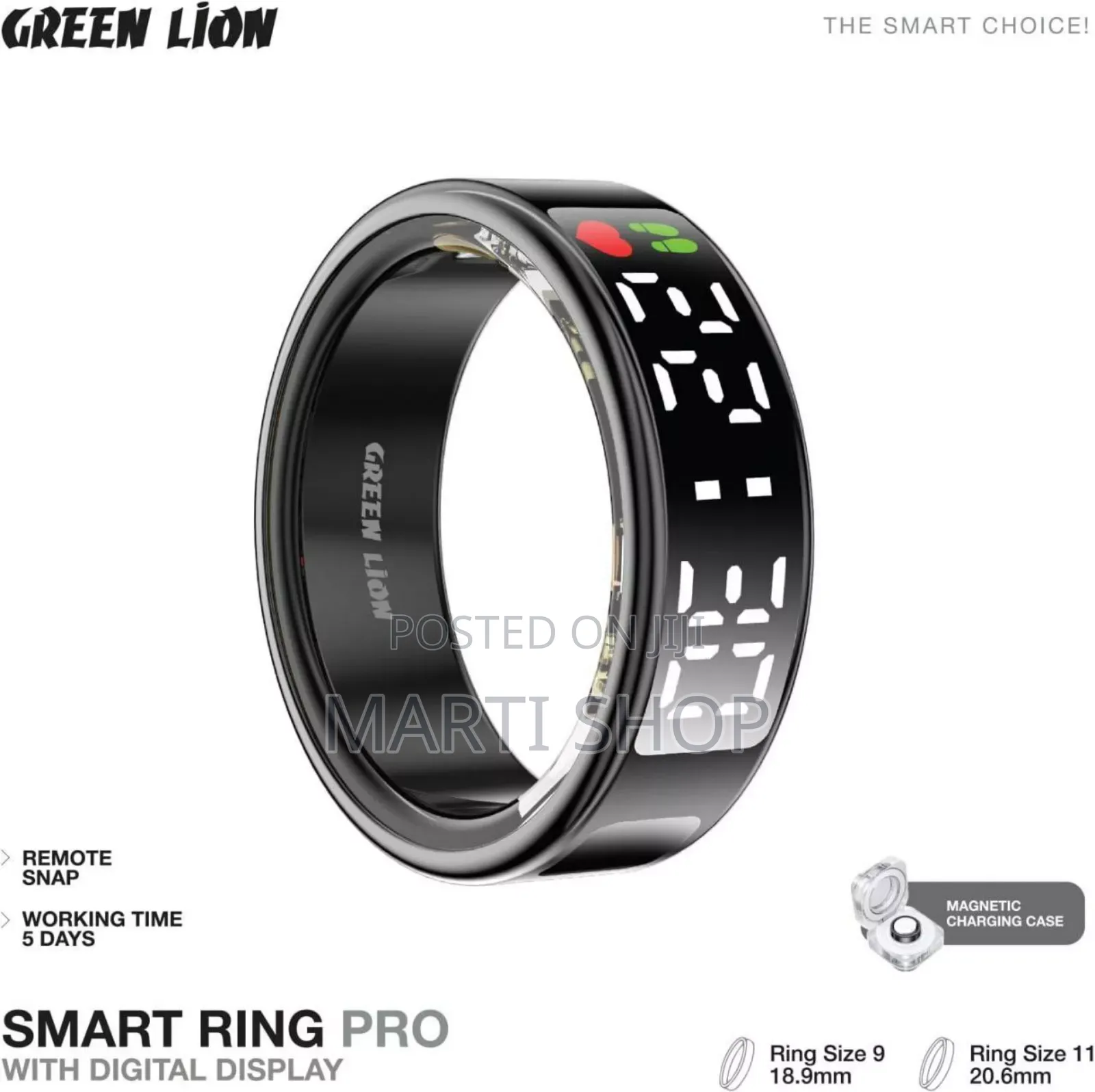 Smart Ring Pro With Digital Display