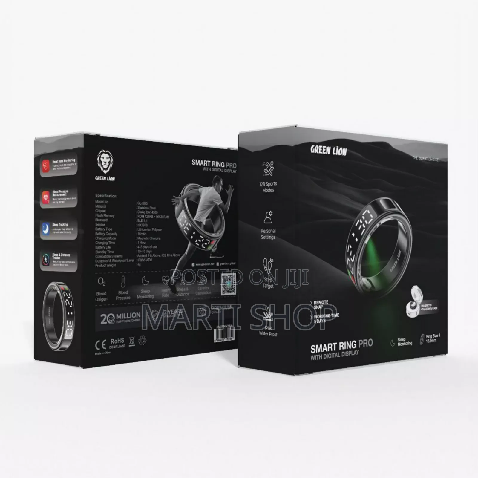 Smart Ring Pro With Digital Display