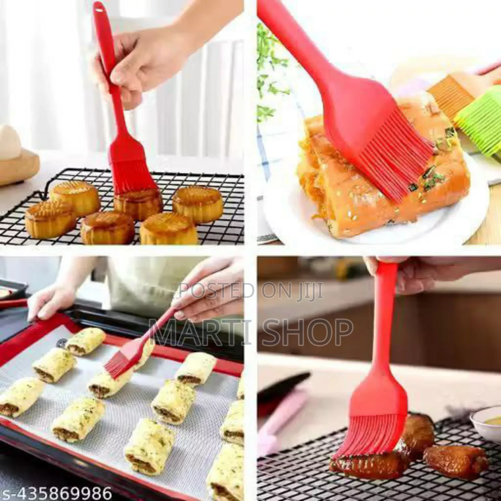 2pcs Silicon Brush Spatulas