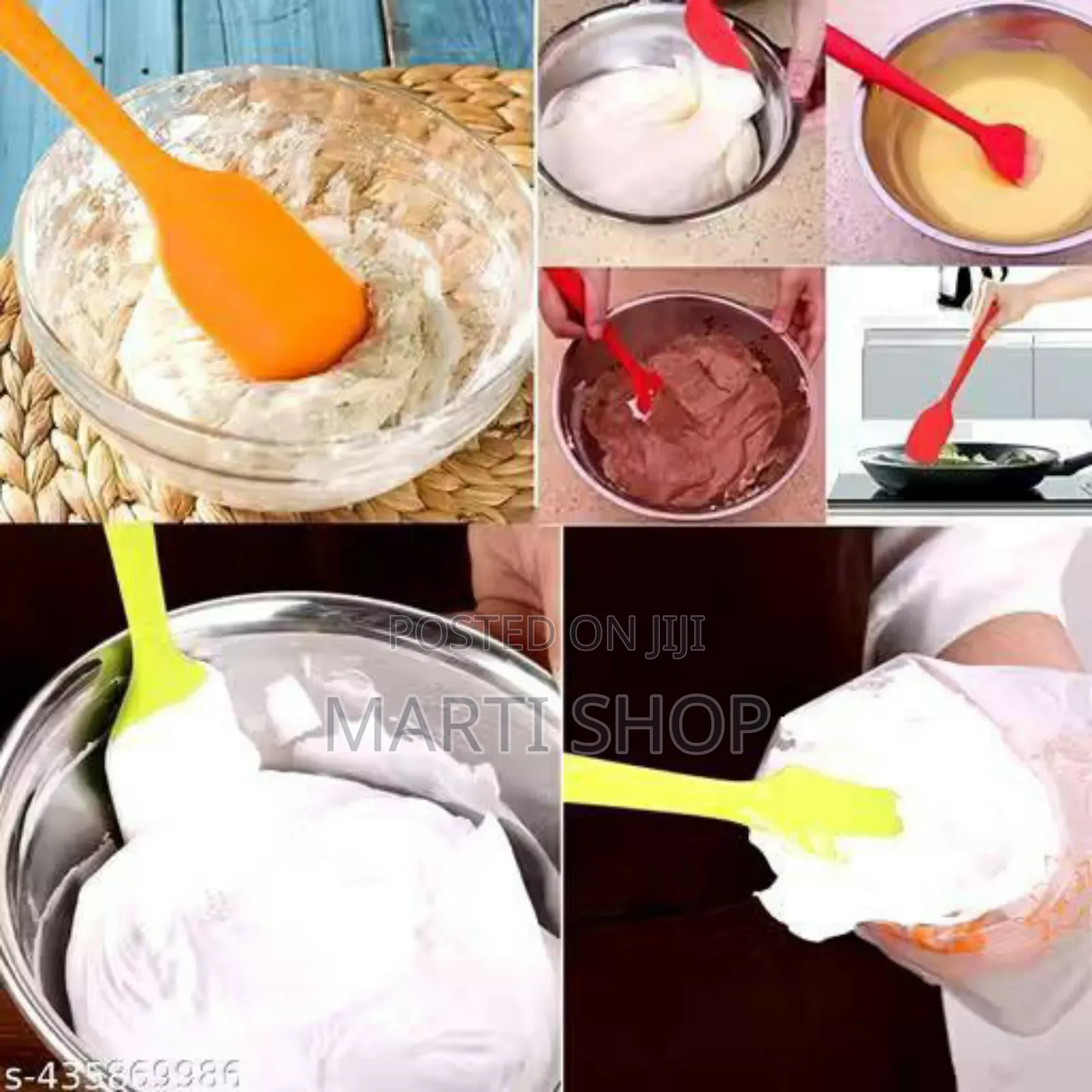 2pcs Silicon Brush Spatulas