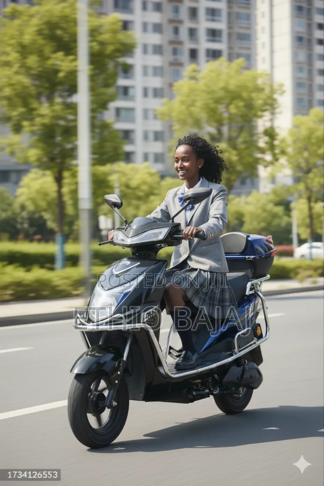 New Motorcycle 2024 White