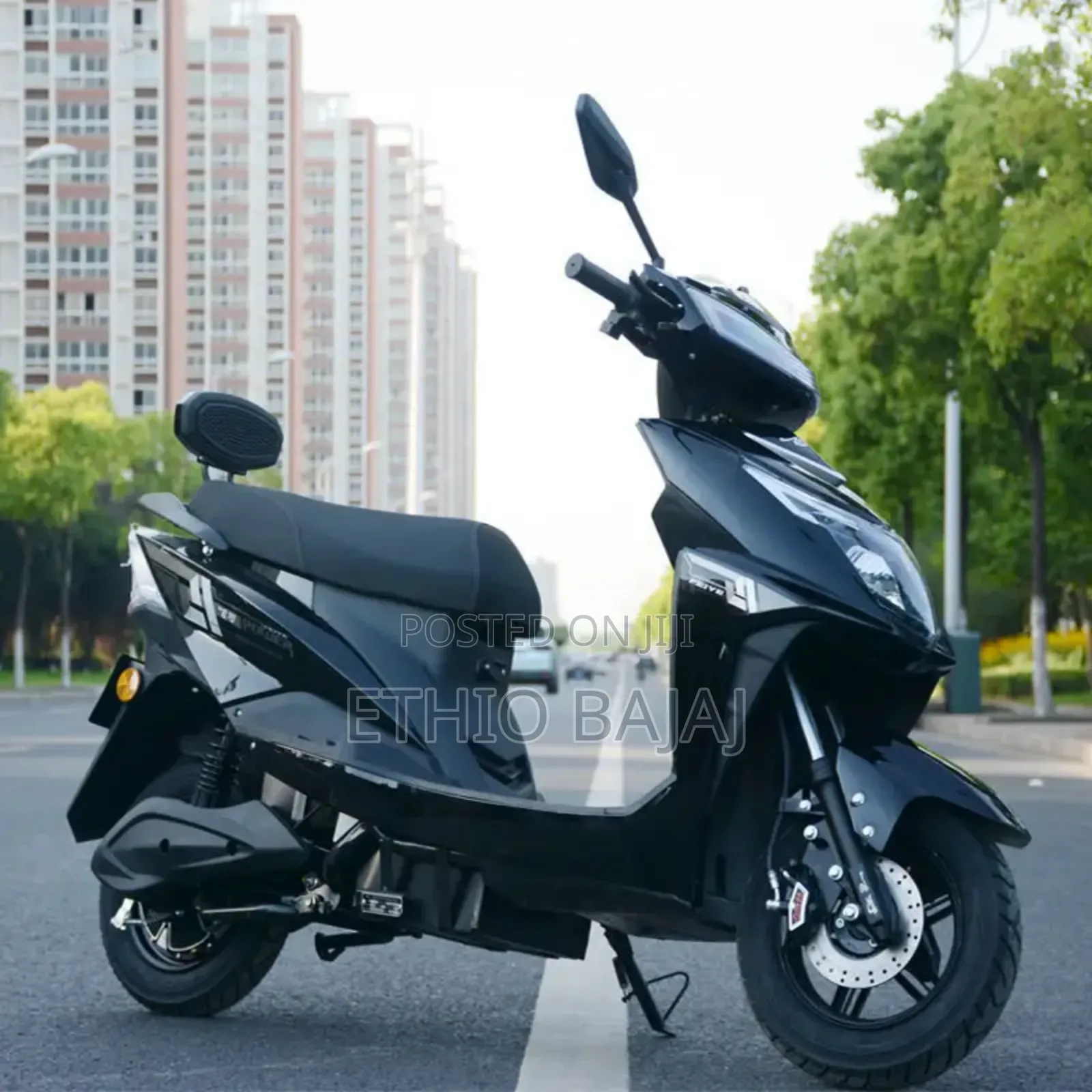 New Motorcycle 2024 White