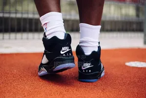 Air Jordan 5 Black/ Metallic