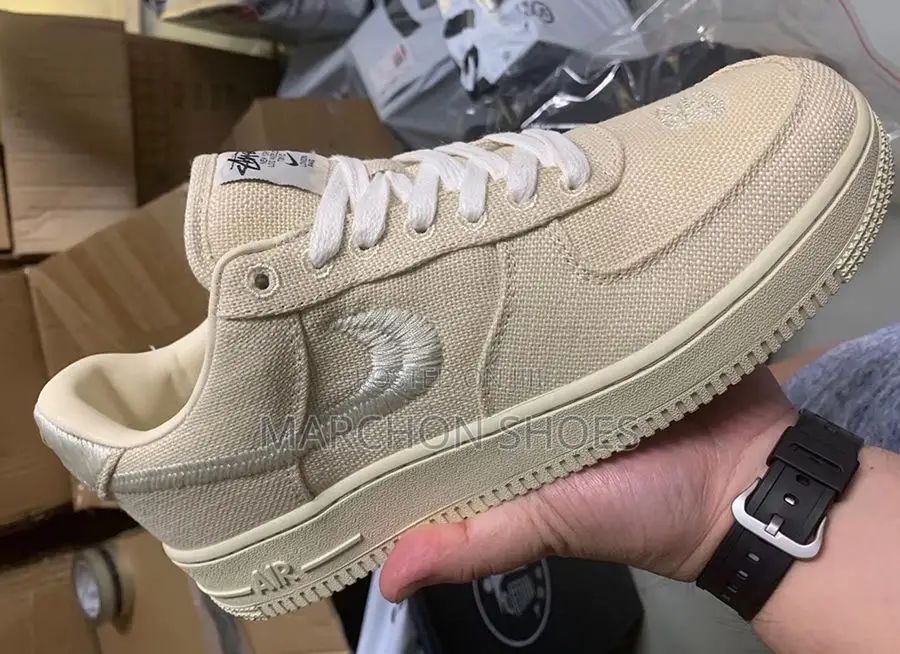Nike Air Force 1 Low X Stussy “Fossil”