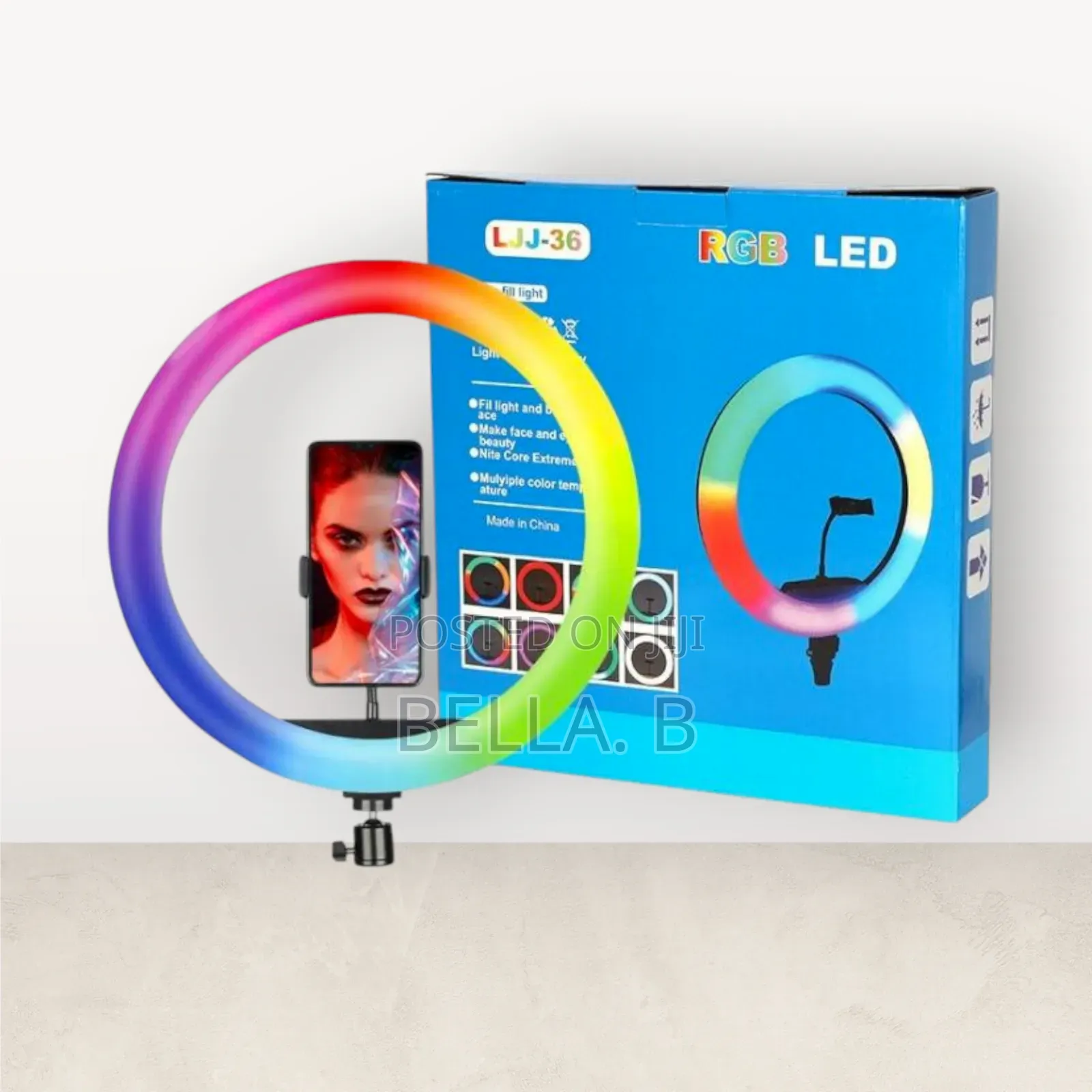 14 Inch RGB Led Ring Light - Endless Mood Options