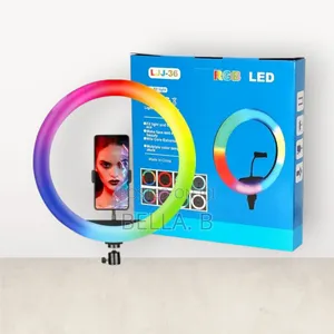 Photo - 14 Inch RGB Led Ring Light - Endless Mood Options