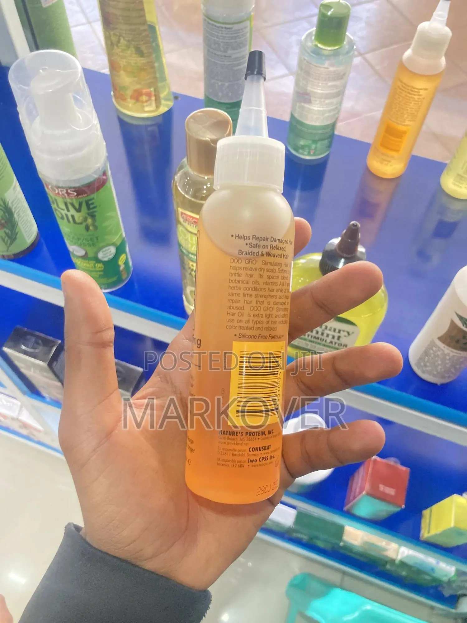 Stimulating Hair Oil