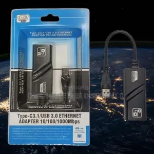 Photo - Usb C/Usb a Ethernet Adapter Original 100/100mbps