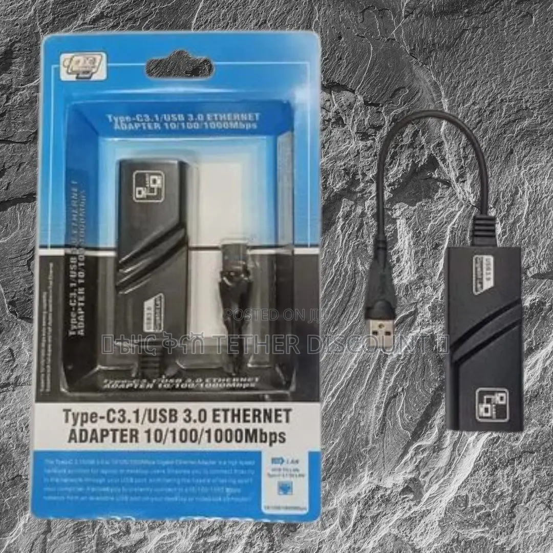 Usb C/Usb a Ethernet Adapter Original 100/100mbps