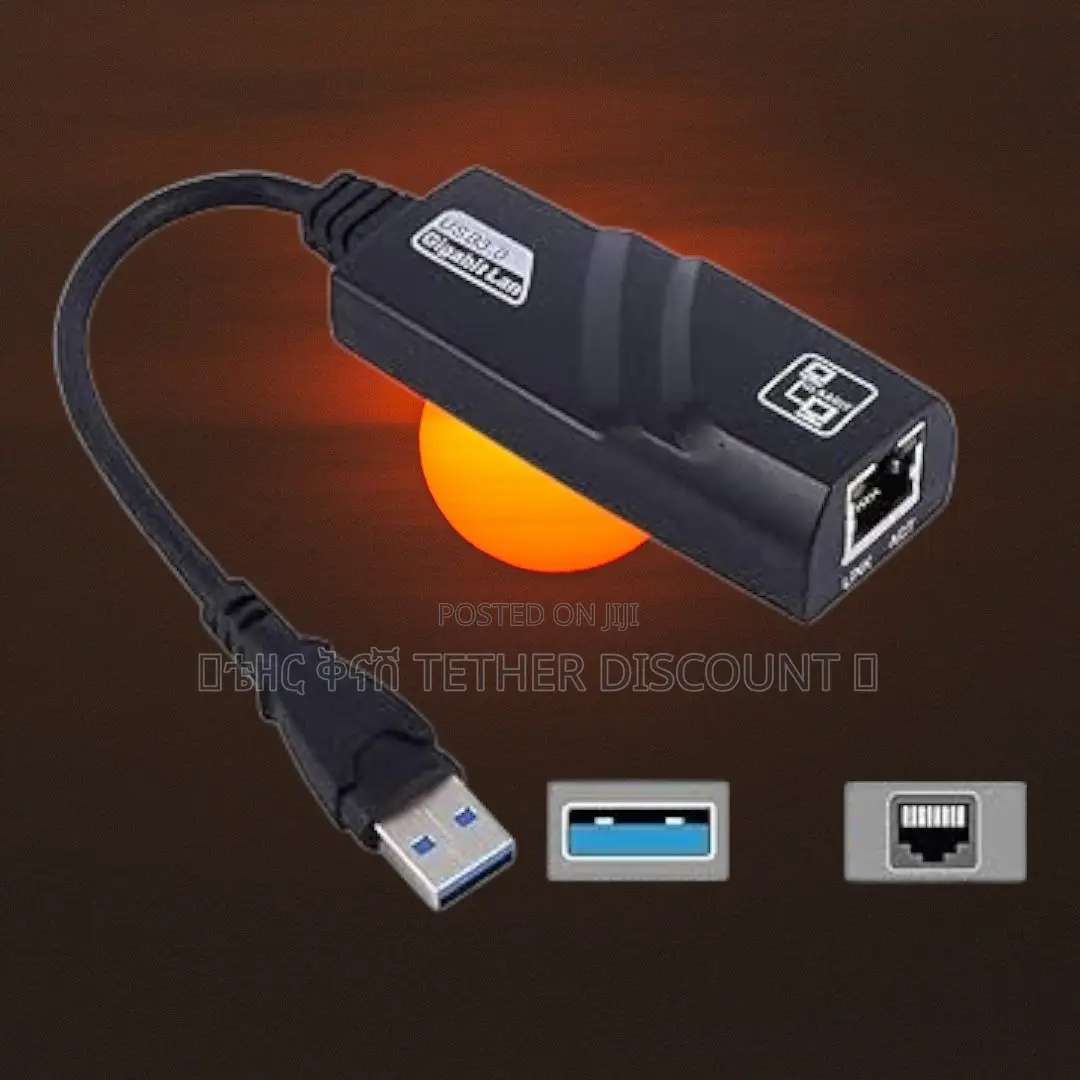 Usb C/Usb a Ethernet Adapter Original 100/100mbps