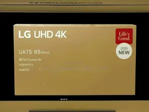 Lg Tv 65 Inch Tv Smart Uhd Webos Au75 Hdr10 Pro New 2025 Model Tv