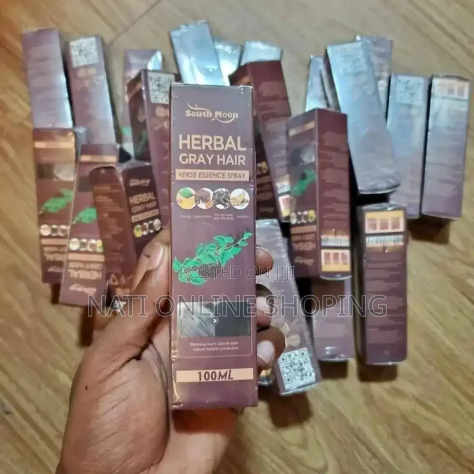 Herbal Gray Hair Spray