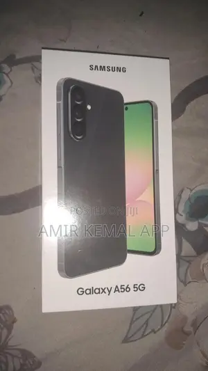 New Samsung Galaxy A56 256 GB Black