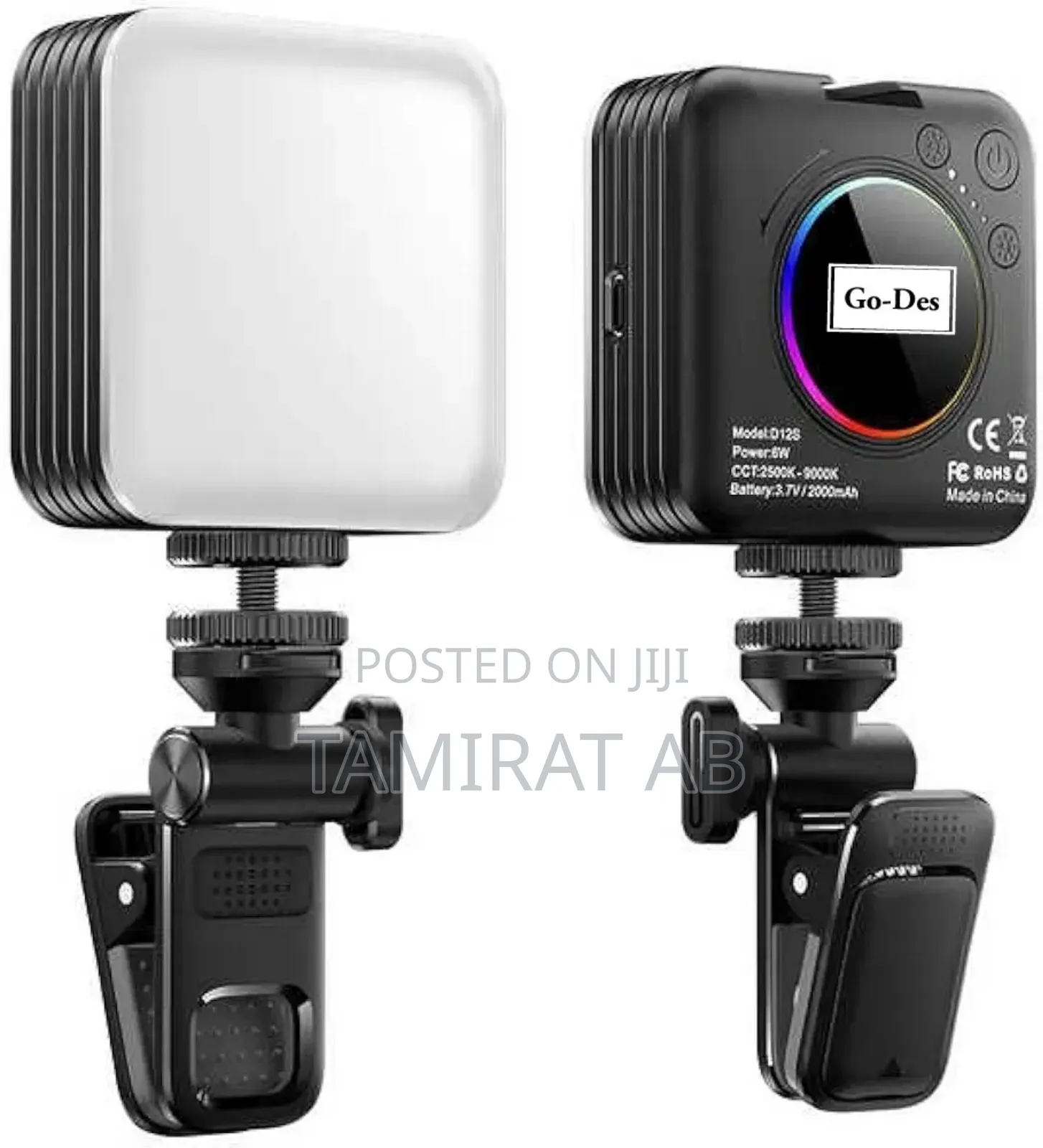 Go Des Gd-Ld1033 RGB Led Phone-Camera Top Light