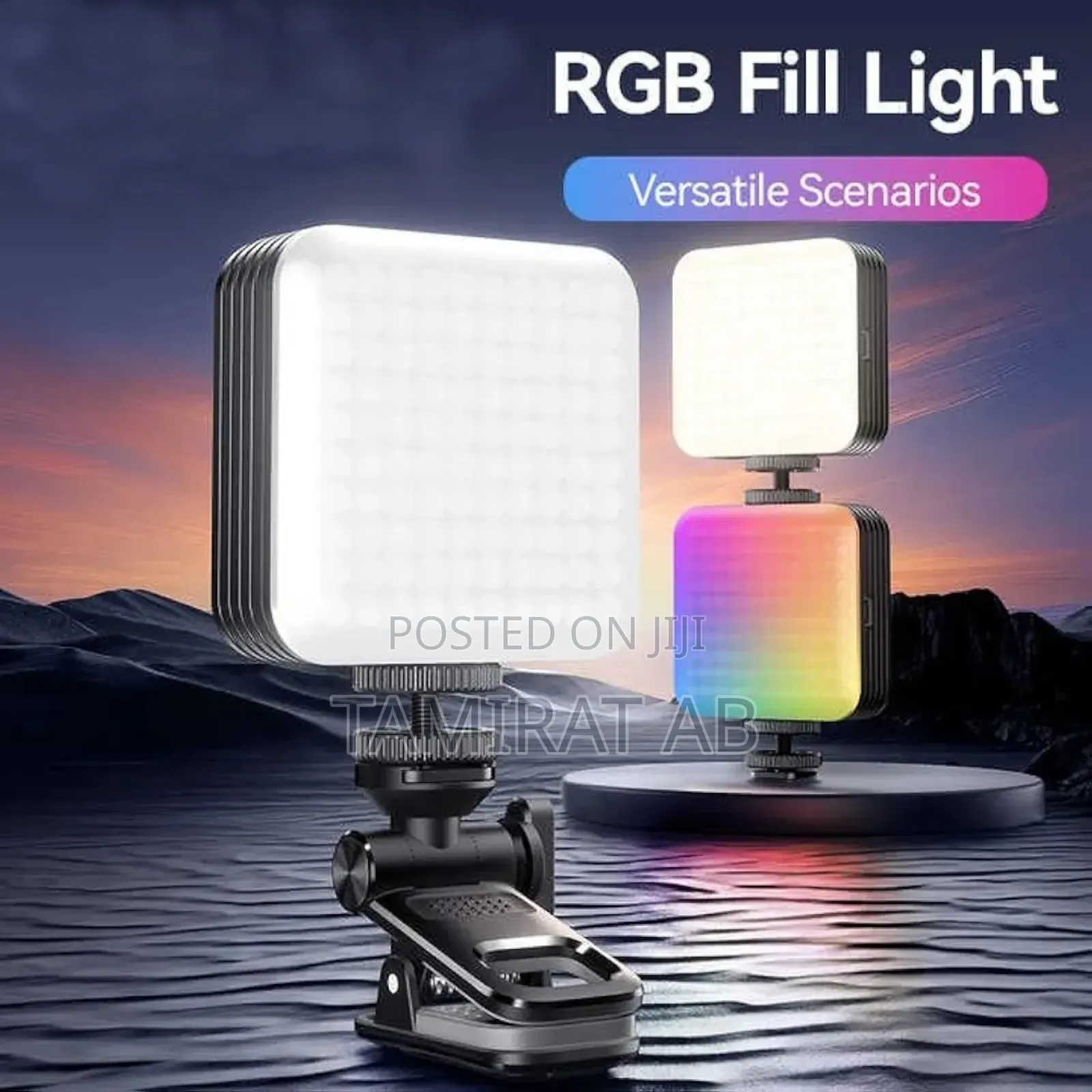 Go Des Gd-Ld1033 RGB Led Phone-Camera Top Light