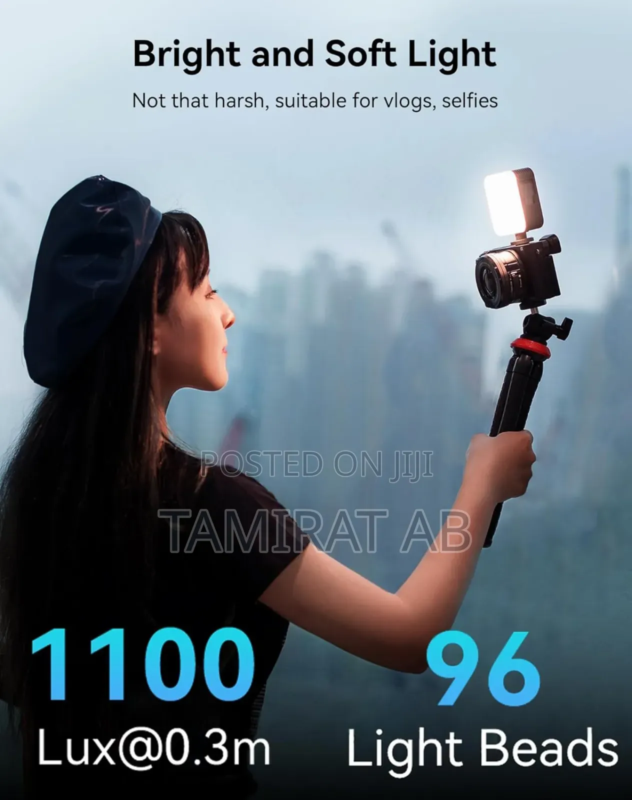 Go Des Gd-Ld1033 RGB Led Phone-Camera Top Light