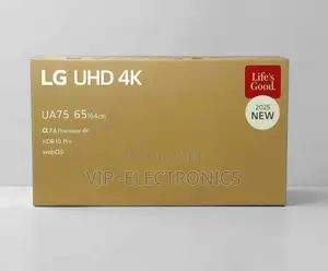 Lg Tv 65 Inch Tv Smart Uhd Webos Au75 Hdr10 Pro New 2025 Model Tv