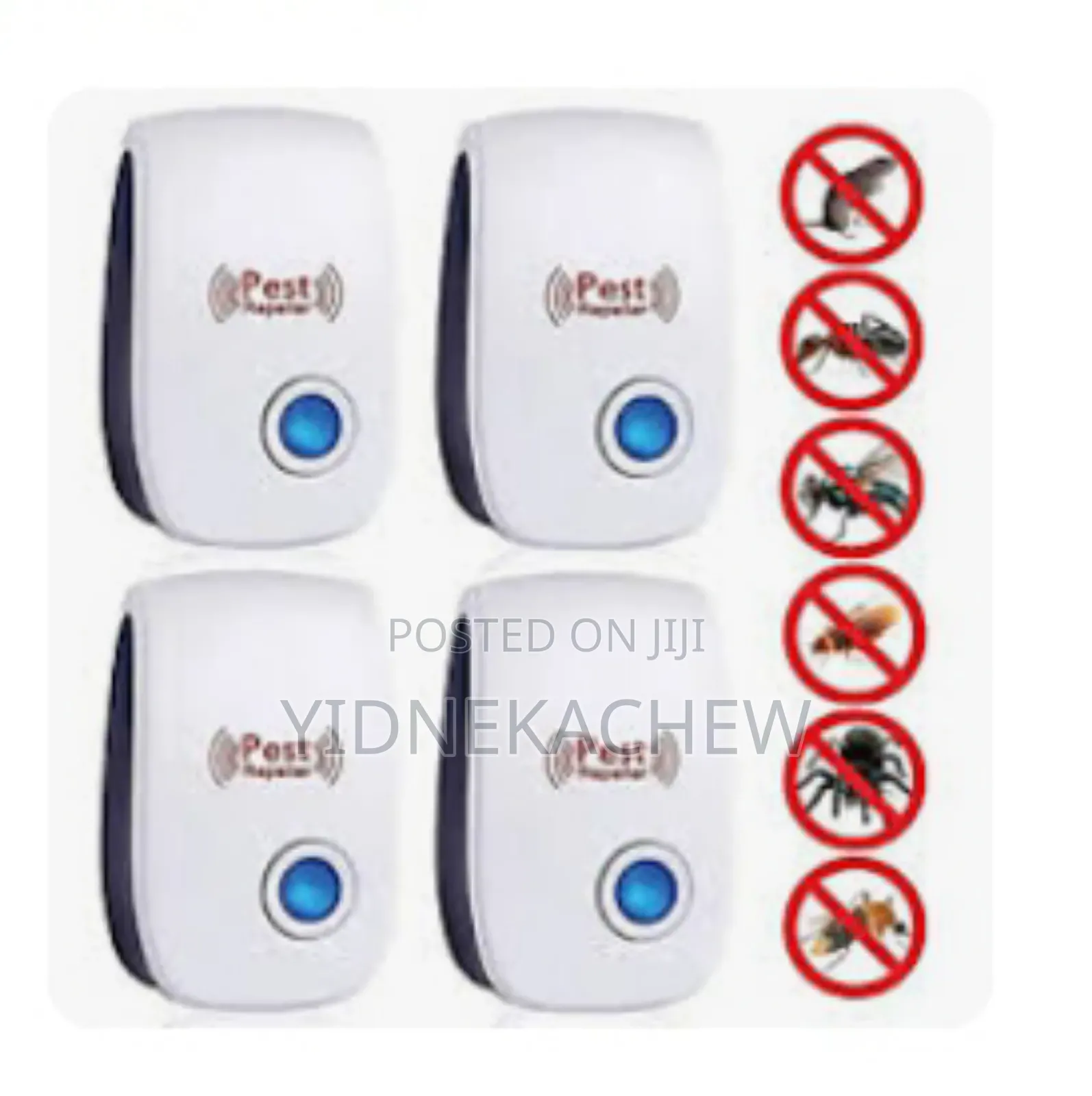 Ultra Sonic Pest Repeller(በረሮ ቢንቢ አይጥ ሸረሪትና ሌሎችን ተባዮች ማጥፊያ)