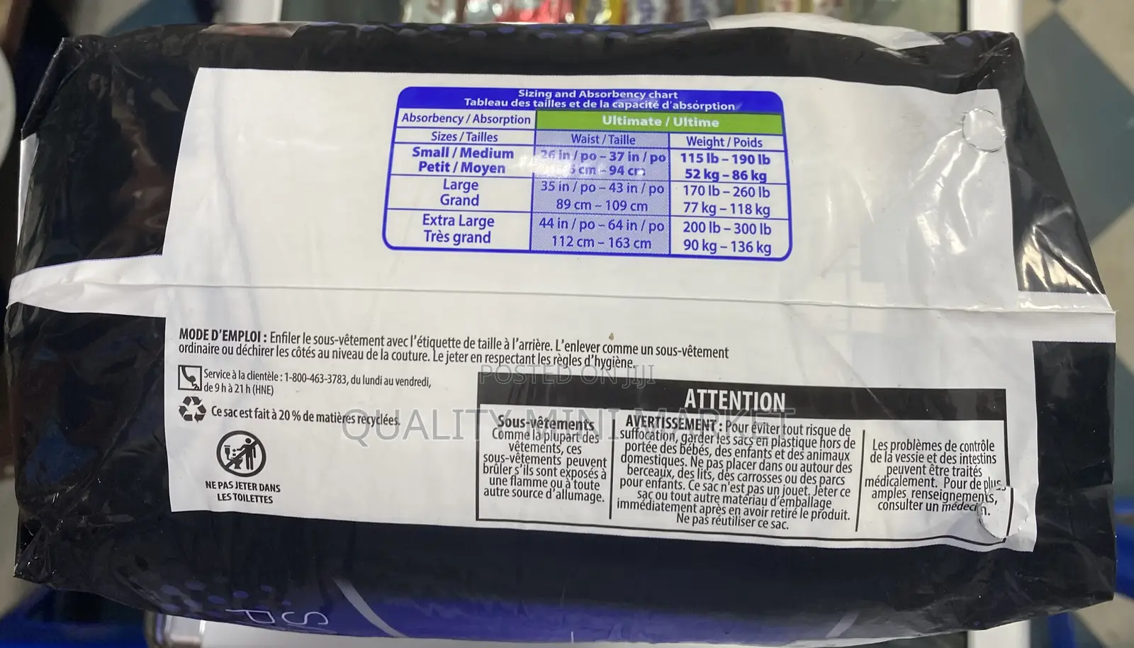 Adult Diaper for Men | Imported From Canada