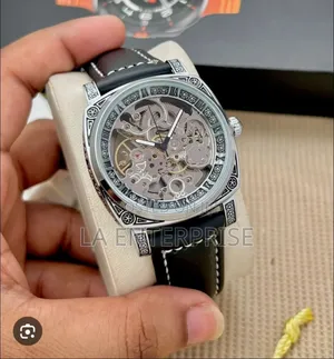 Forsining Leather Watch