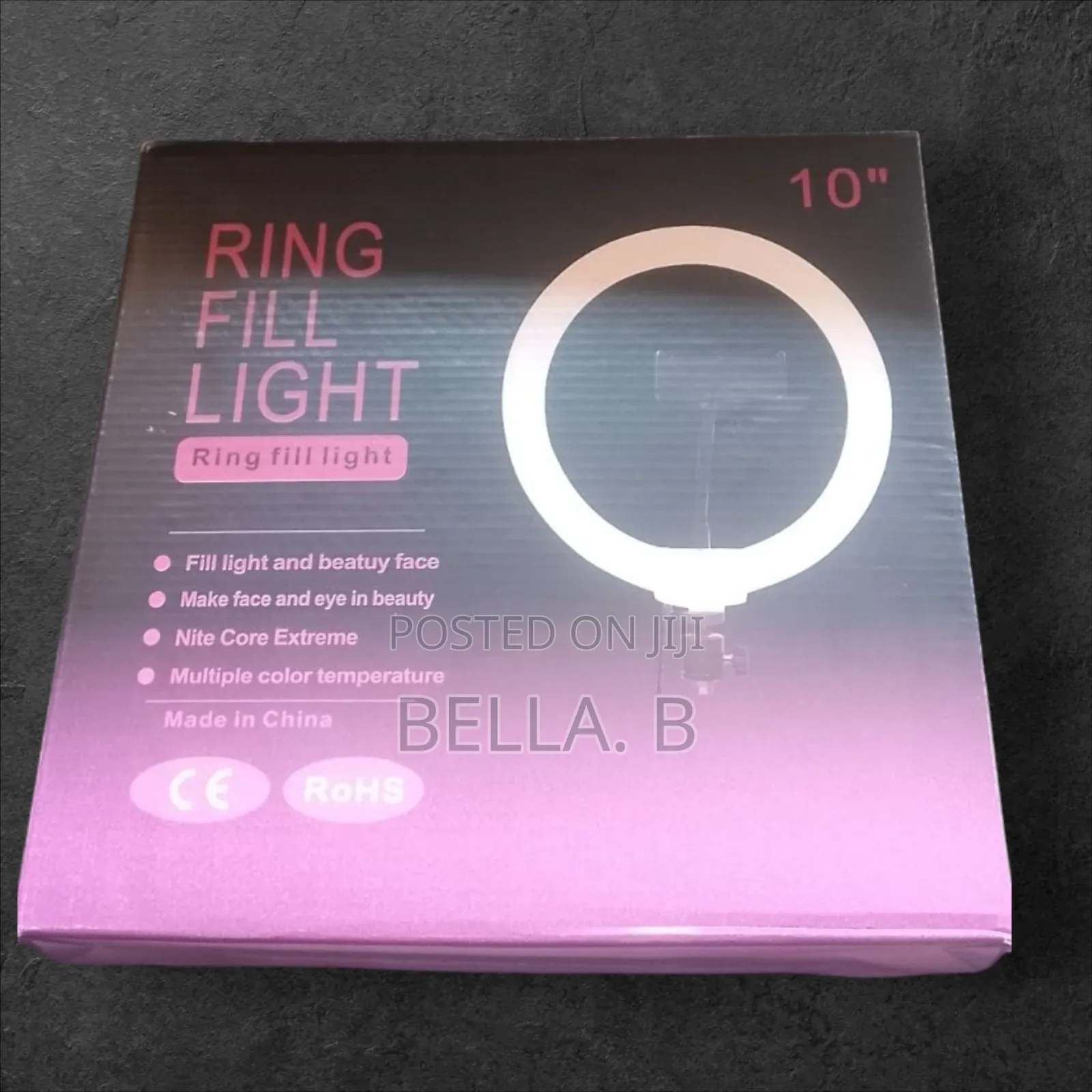 10 Inch Led Ring Light - User-Friendly Design