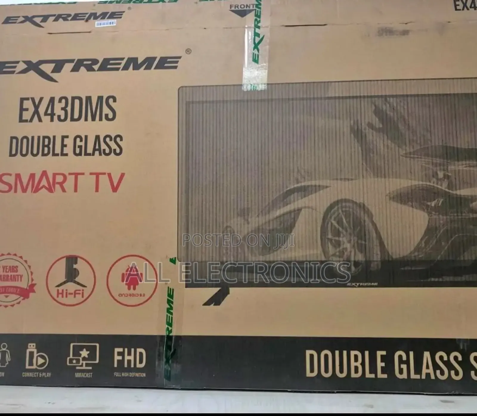 Extreme 43 Inch Double Screen Tv