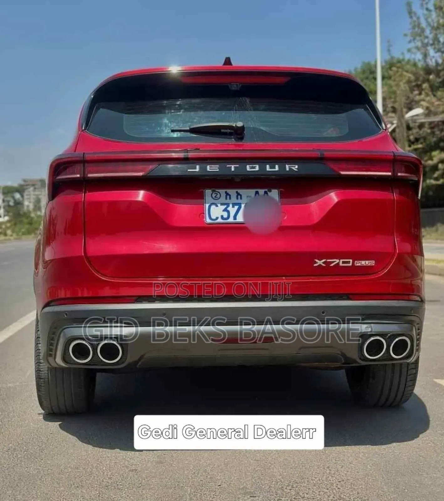 Jetour X70 Plus 2022 Red