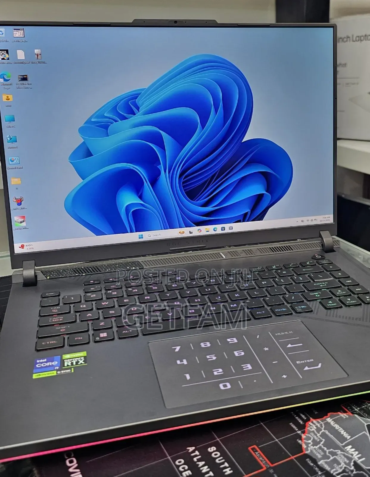 New Laptop Asus ROG Strix G15 16GB Intel Core I9 SSD 1T