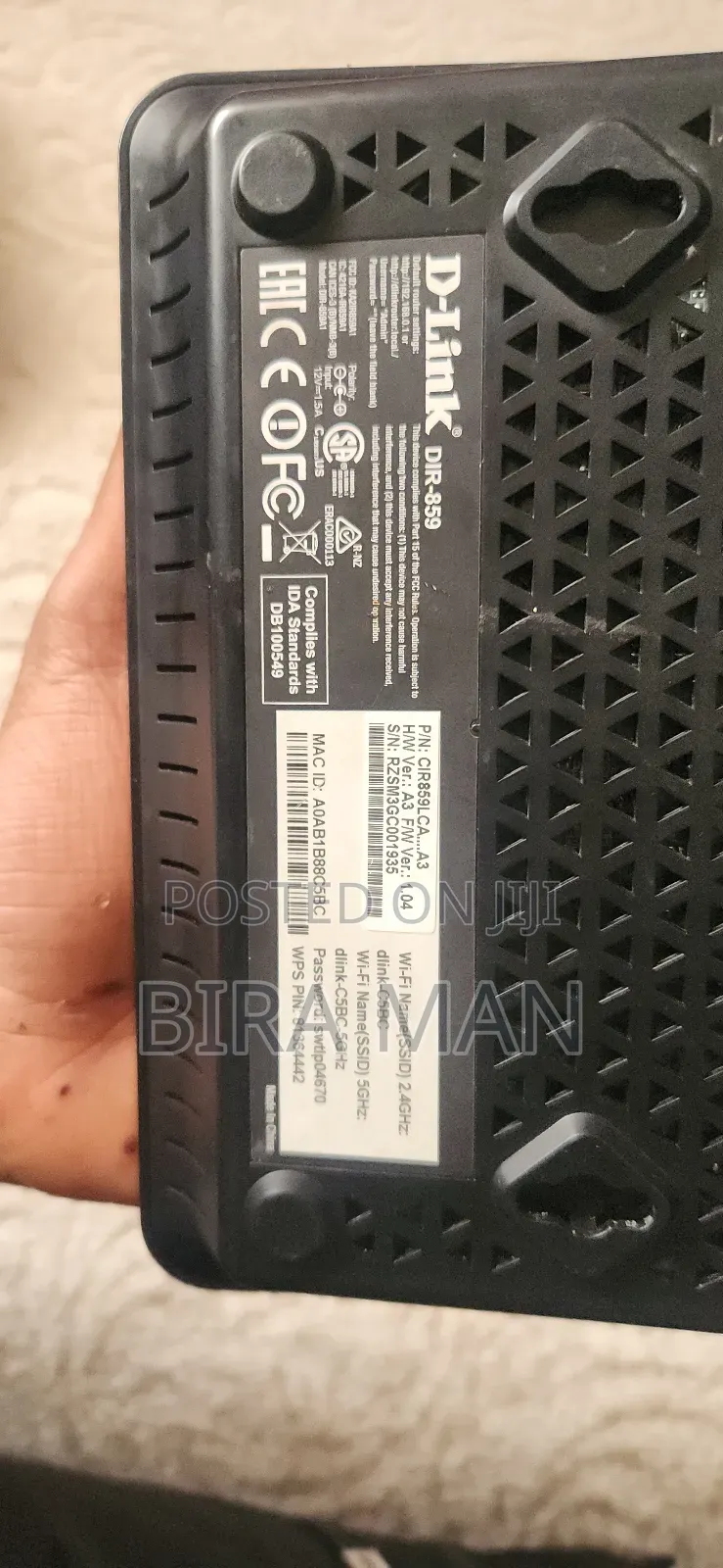 D-Link Dir-859 Wifi Router